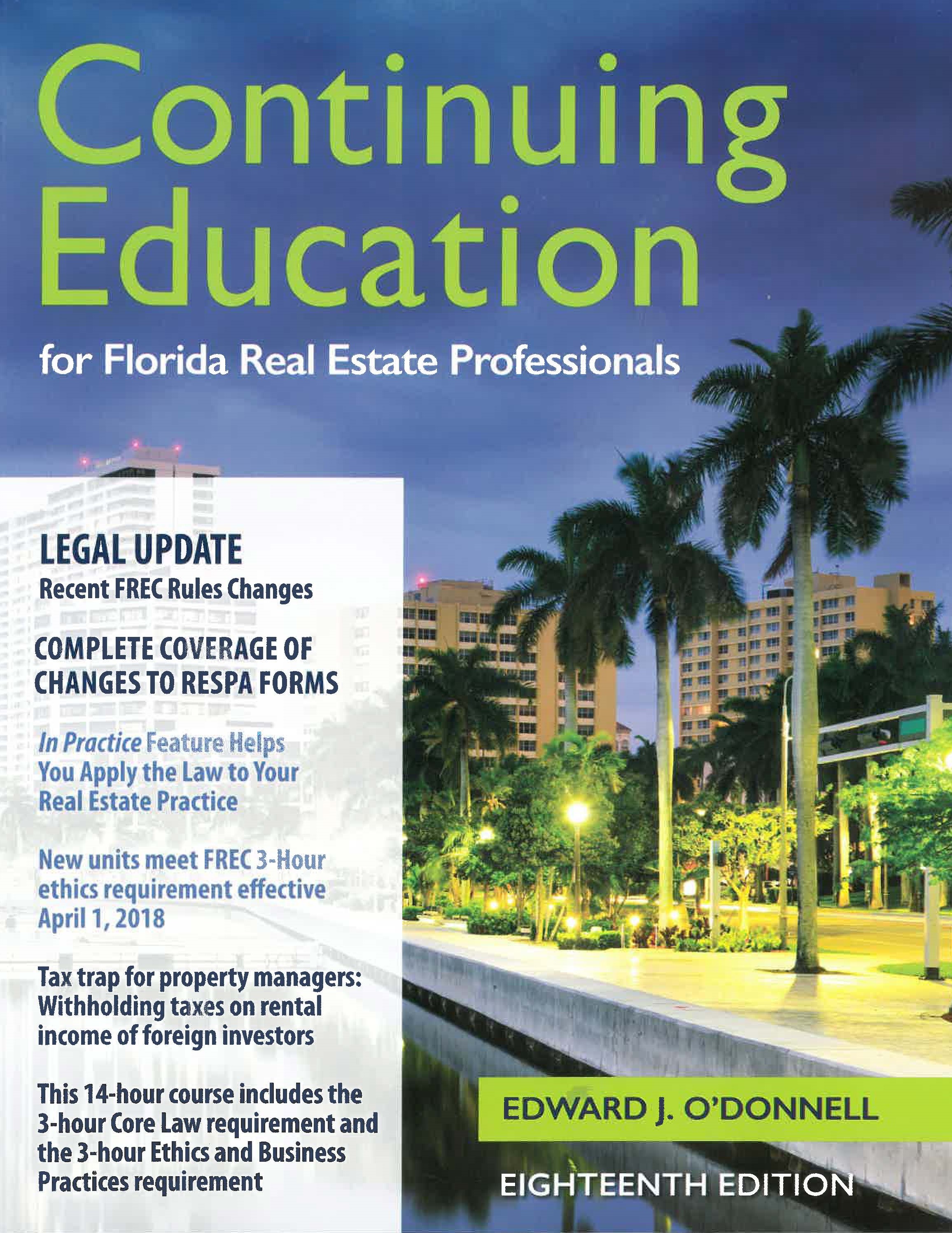 Florida 14-Hour Continuing Education (includes Ethics and Core Law)