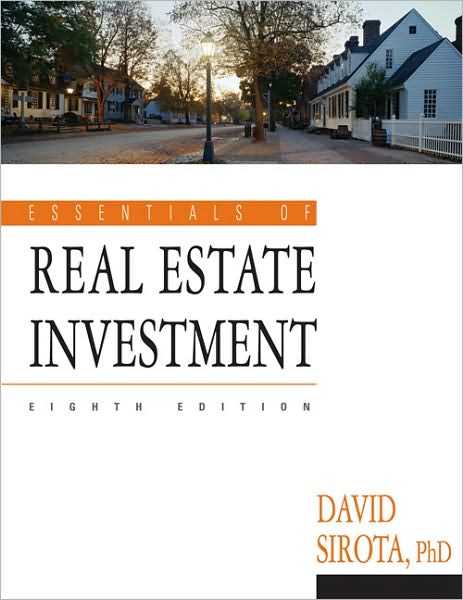 Essentials of Real Estate Investment Textbook